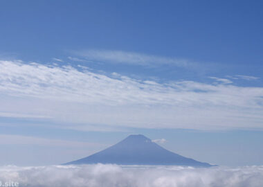大菩薩嶺から見た富士山