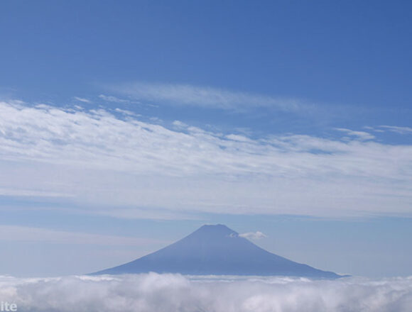 大菩薩嶺から見た富士山