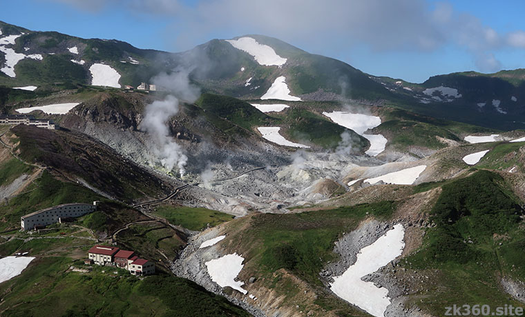 立山の地獄谷