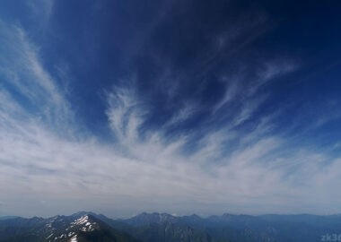 巻機山から見た谷川連峰