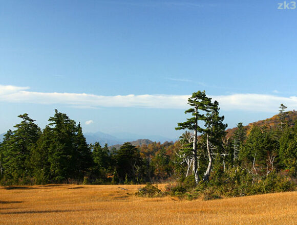 尾瀬の北側の箱庭のような絶景