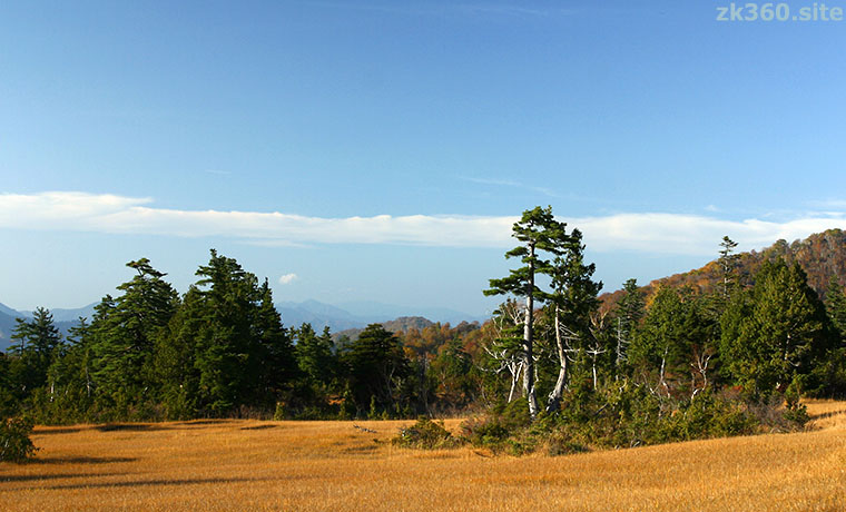 尾瀬の北側の箱庭のような絶景